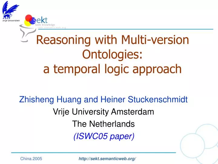 reasoning with multi version ontologies a temporal logic approach