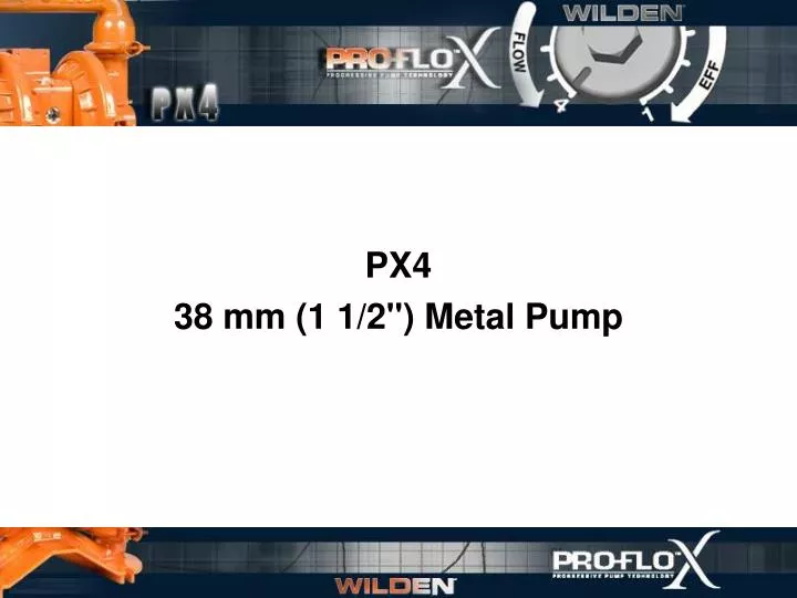 px4 38 mm 1 1 2 metal pump