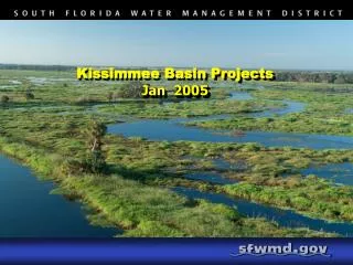 Kissimmee Basin Projects Jan 2005