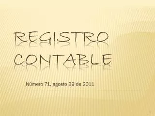 n mero 71 agosto 29 de 2011