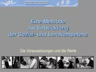 eine methode zur entwicklung der sozial und lernkompetenz
