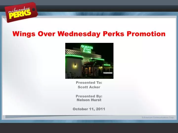wings over wednesday perks promotion