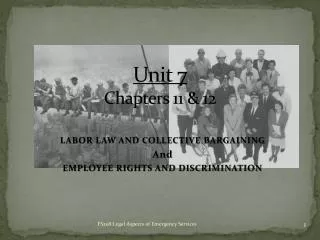 Unit 7 Chapters 11 &amp; 12