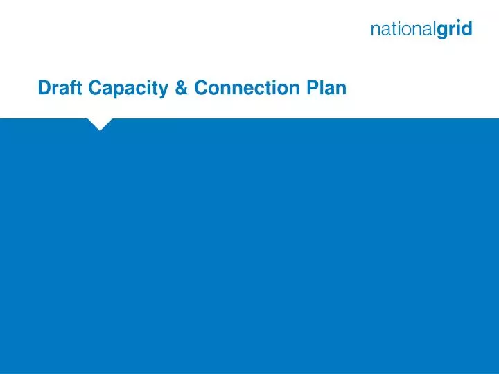 draft capacity connection plan