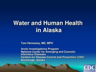 Water and Human Health in Alaska