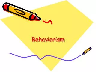 Behaviorism