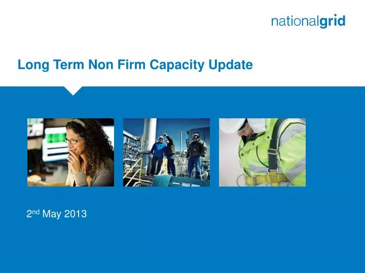 long term non firm capacity update