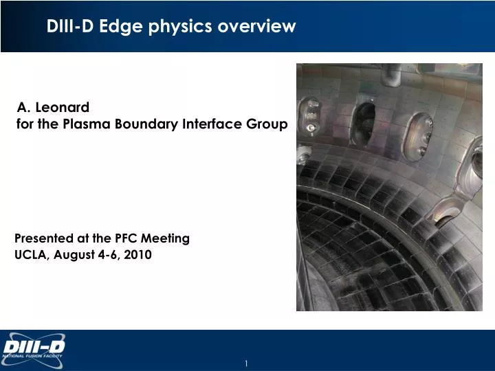 diii d edge physics overview