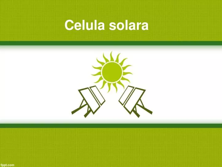 celula solara