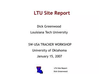 LTU Site Report