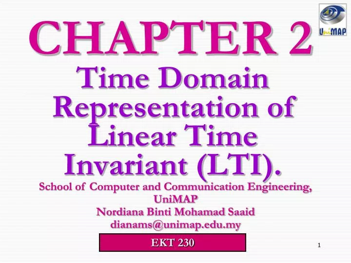 time domain representation of linear time invariant lti