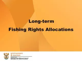 Long-term Fishing Rights Allocations