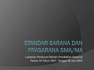 lampiran peraturan menteri pendidikan nasional nomor 24 tahun 2007 tanggal 28 juni 2007