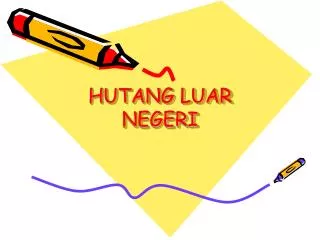 hutang luar negeri