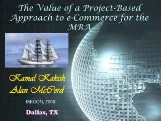 The Value of a Project-Based Approach to e-Commerce for the MBA