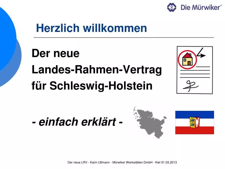 herzlich willkommen