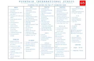 FOUNTAIN INTERNATIONAL SCHOOL