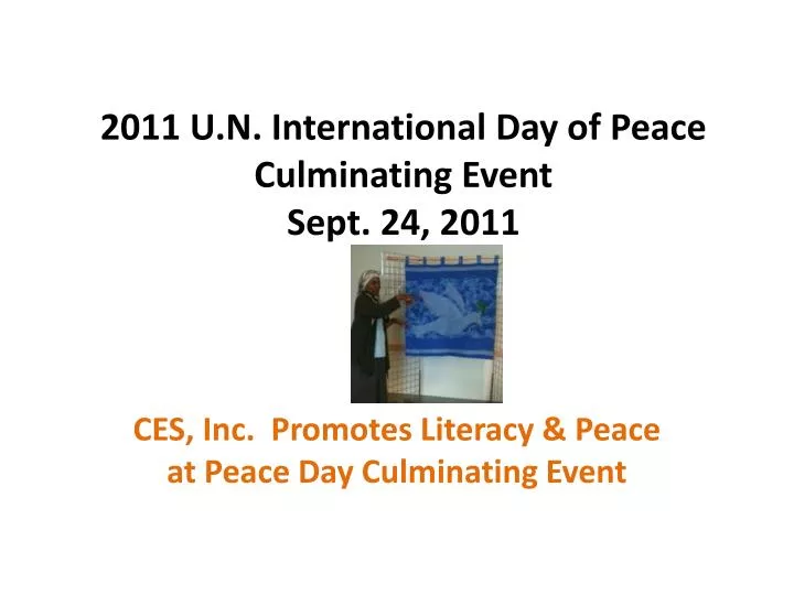 2 011 u n international day of peace culminating event sept 24 2011