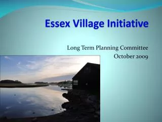 Essex Village Initiative