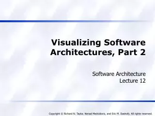 Visualizing Software Architectures, Part 2