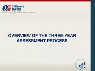 OVERVIEW OF THE THREE-YEAR ASSESSMENT PROCESS