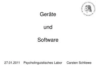 ger te und software
