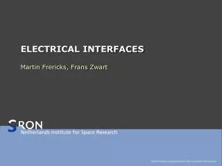 ELECTRICAL INTERFACES