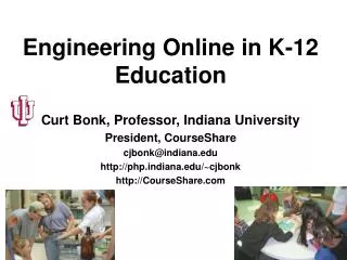Engineering Online in K-12 Education