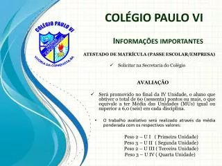 informa es importantes