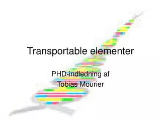 transportable elementer