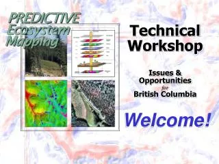 Technical Workshop Issues &amp; Opportunities for British Columbia