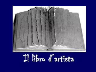 il libro d artista