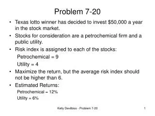 Problem 7-20
