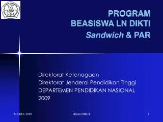program beasiswa ln dikti sandwich par