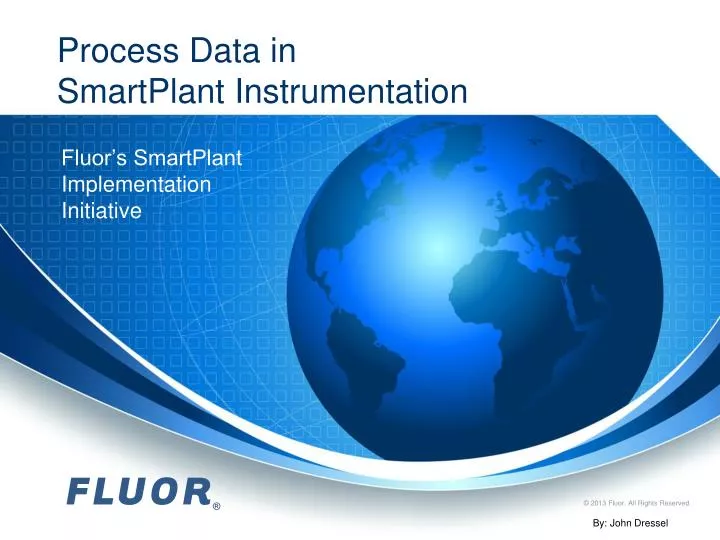 process data in smartplant instrumentation