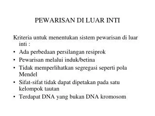 pewarisan di luar inti