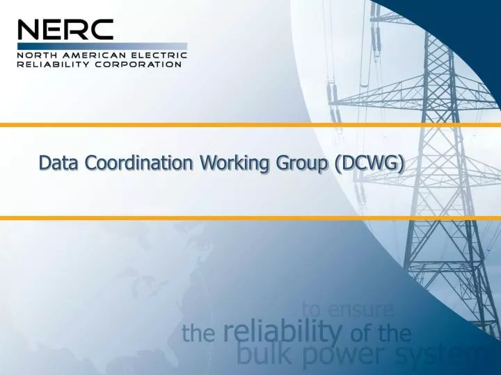 data coordination working group dcwg