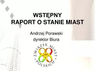 wst pny raport o stanie miast