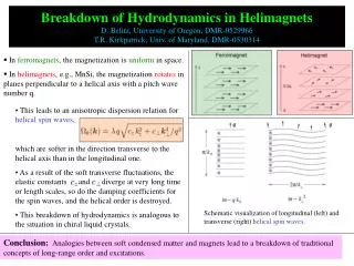 In ferromagnets , the magnetization is uniform in space.