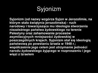 syjonizm