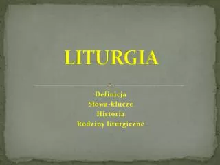 liturgia