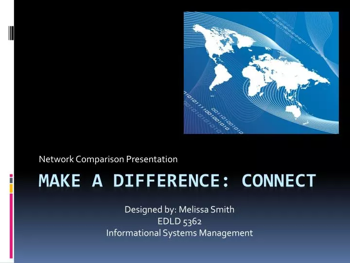network comparison presentation