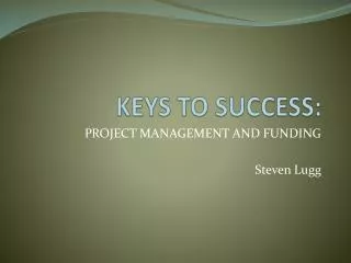 keys to success