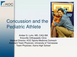 Concussion and the Pediatric Athlete