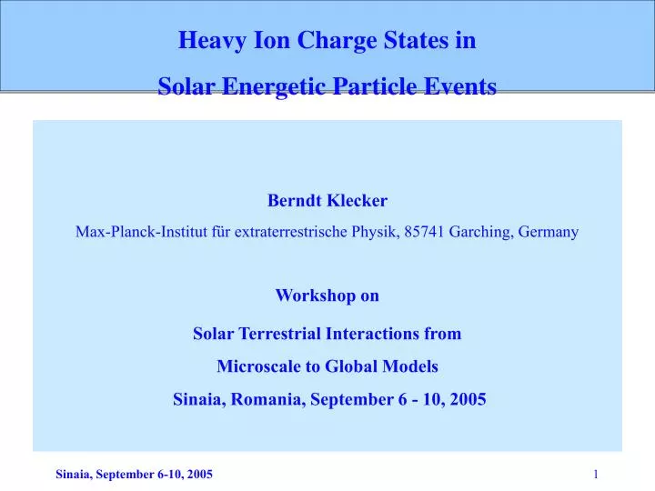 heavy ion charge states in solar energetic particle events