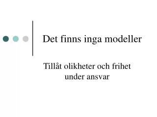 det finns inga modeller
