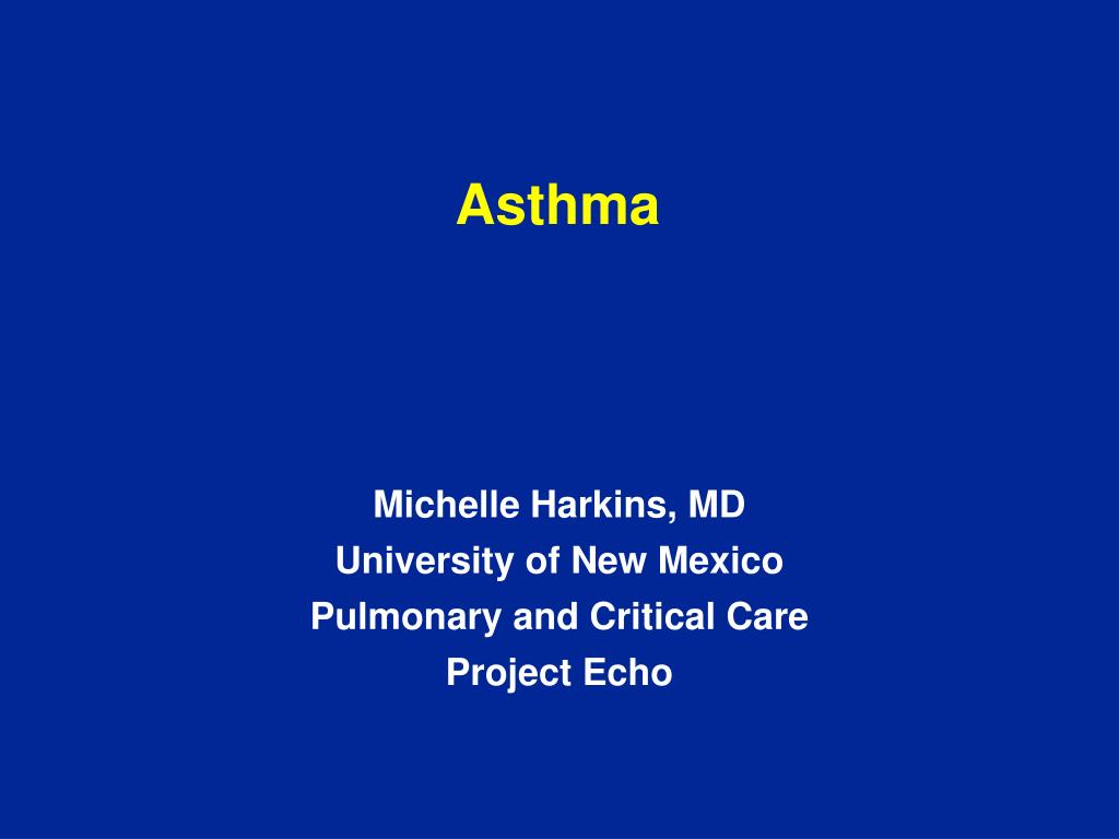 PPT - Asthma PowerPoint Presentation, free download - ID:4227312