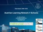 Austrian Learning Network 4 Schools - slide 1