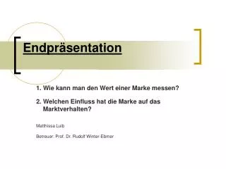 endpr sentation