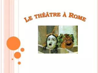 le th tre rome